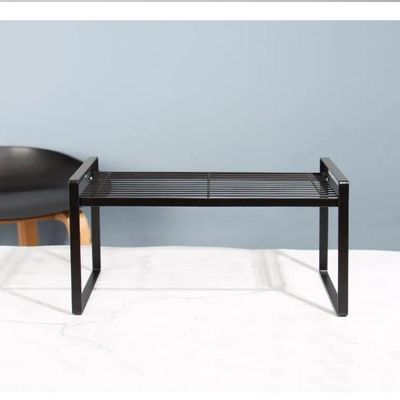 Organizador Armario Bancada Estante Multiuso Prateleira Metal Suporte Guarda Roupa Rack Cozinha Banheiro Escritorio Mesa