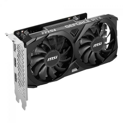 Placa De Video Msi Rtx 3050 Ventus 2x 6gb Oc Gddr6 96 Bits - 912-v812-016