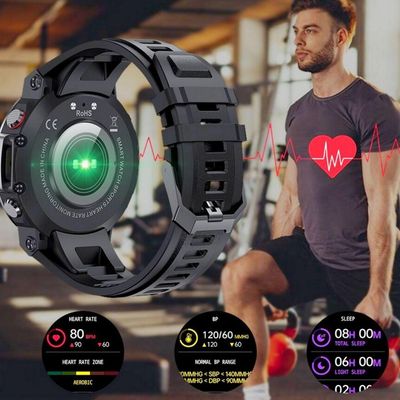 Relógio Inteligente Masculino Rastreador Bluetooth Chamada