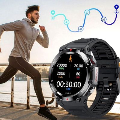 Relógio Inteligente Masculino Rastreador Bluetooth Chamada