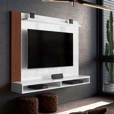 Painel Dijon - Móveisaqui Cor Branco Com