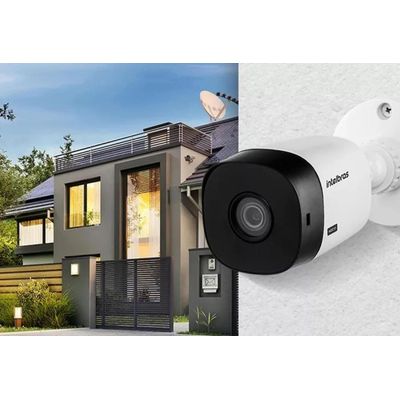 Kit Cftv 4 Câmeras Full Hd 1080p 2mp Dvr Intelbras Mhdx 8 Ch