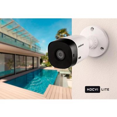 Kit Cftv 4 Câmeras Full Hd 1080p 2mp Dvr Intelbras Mhdx 8 Ch