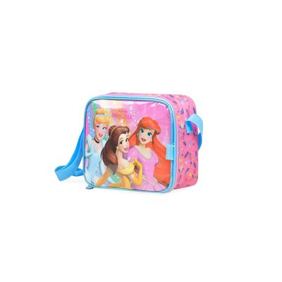 Lancheira Térmica Infantil Feminina Princesas Rosa U / Rosa
