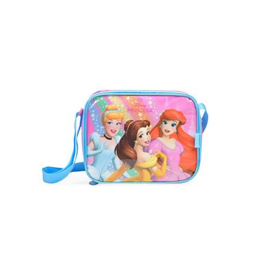 Lancheira Térmica Infantil Feminina Princesas Rosa U / Rosa