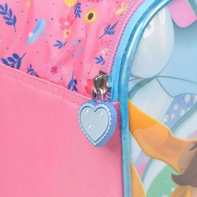 Lancheira Térmica Infantil Feminina Princesas Rosa U / Rosa