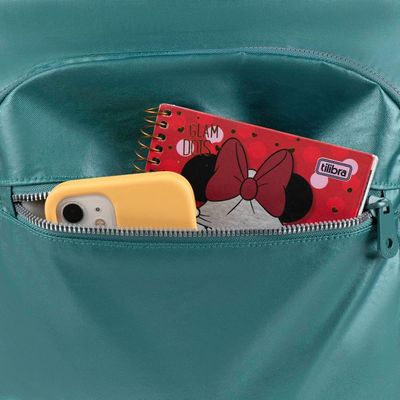 Mochila Feminina Perolada 23J Verde Escuro U / Verde