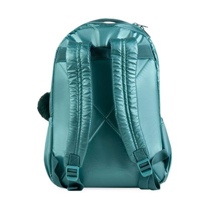 Mochila Feminina Perolada 23J Verde Escuro U / Verde