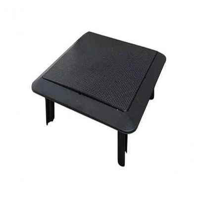 Arandela Quadrada Plastica 6polegadas Difusor 30rms 8r Preto