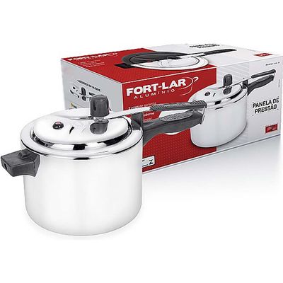 Panela de Pressão 4,5 Litros Polido Fort Lar