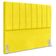 Cabeceira Queen 160 Cm Com Frame Dalia Suede Amarelo Artte Amarelo