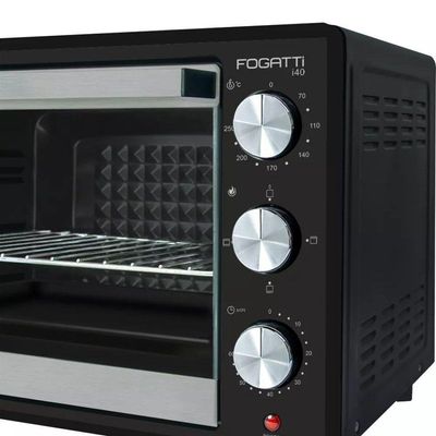 Forno Elétrico De Bancada 40 Litros - I40 - Preto - Fogatti 127v