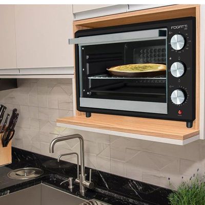 Forno Elétrico De Bancada 40 Litros - I40 - Preto - Fogatti 127v
