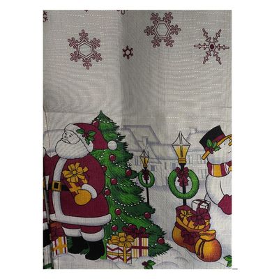 Toalha Mesa Retangular Gourmet 140x290cm Natal Noel Raner