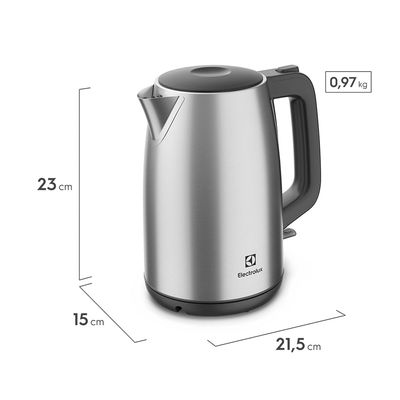 Chaleira Elétrica Electrolux 1,7L Experience com Desligamento Automático (EEK25) 127V