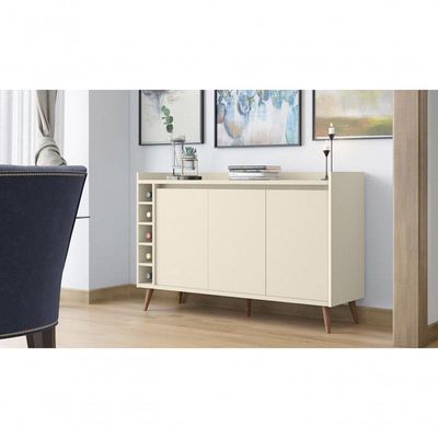 Buffet Com Adega Estilo Off White - Moveisaqui