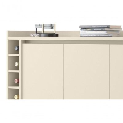 Buffet Com Adega Estilo Off White - Moveisaqui