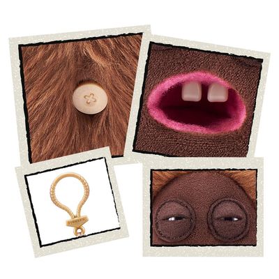 Chaveiro de Pelúcia Fuggler Key Rings 13cm - Hedge Grog