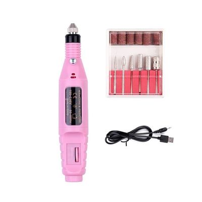 Lixadeira Unha Eletrica 12 Acessorios Lixa Automatica Manicure Pedicure Lixador Kit Gel Nail Design