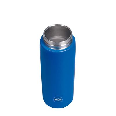 Garrafa Squeeze 600ml Fit - azul