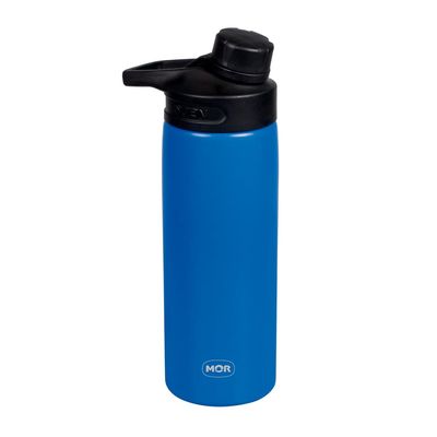Garrafa Squeeze 600ml Fit - azul