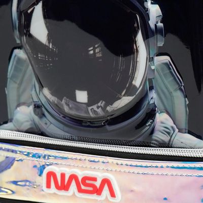 Lancheira Escolar Masculina Térmica Astronauta Nasa Azul Escuro U / Azul escuro