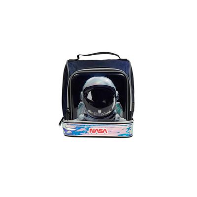 Lancheira Escolar Masculina Térmica Astronauta Nasa Azul Escuro U / Azul escuro