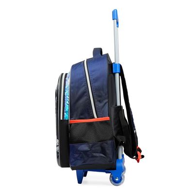 Mochila de Rodinhas Masculina Astronauta Nasa Azul Escuro U / Azul escuro