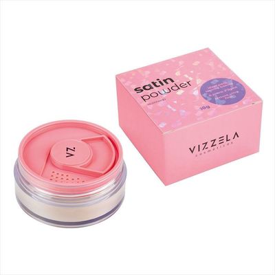 Vizzela Pó Facial Santin Powder 9g Cor 01