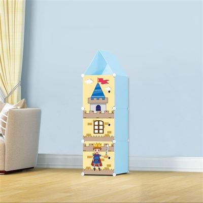 Guarda Roupa Organizador Brinquedos Infantil Portatil Castelo Sapateira Modular Kangur