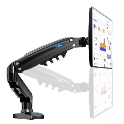 Suporte Monitor de 17 a 30 Ergonômico Articulado Para Mesa Com Pistão a Gás