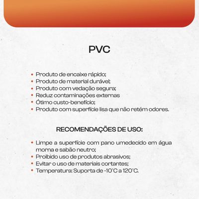 Tampa Descartável Para Ramequim 90ml Natural em PVC - 6.000 Unidades