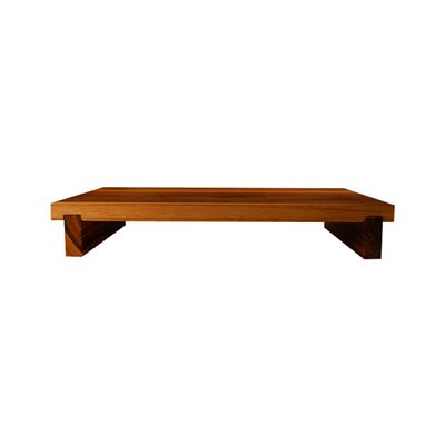 Expositor Modular para Pâtisserie 40x20x7cm em Madeira Teca
