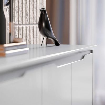 Buffet 4 Portas Flow Branco