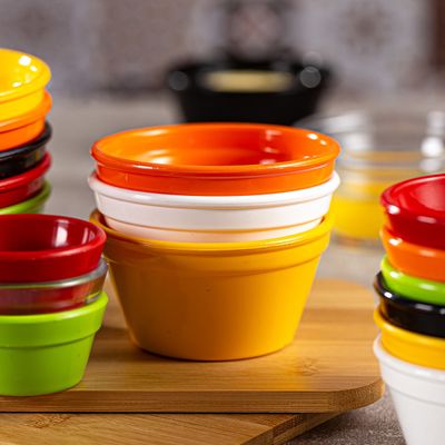 Ramequim Cheff 150ml Amarelo em Polipropileno