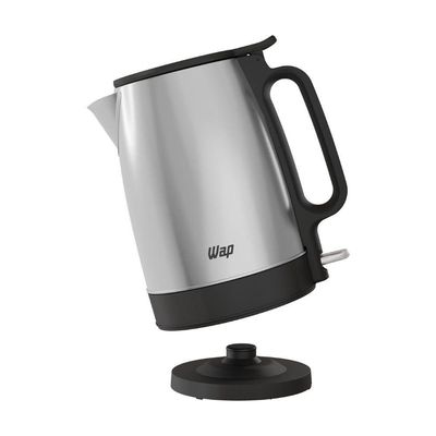 Chaleira Elétrica WAP WCE2 Portátil Aço Inox 1,7L 110V