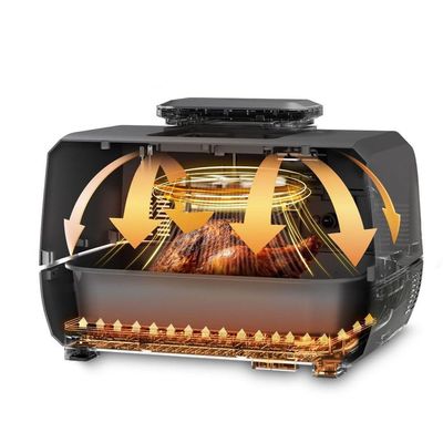 Fritadeira WAP Air Fryer Barbecue 12 Funções 1800W 110V