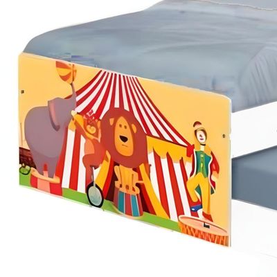 Bicama Juvenil Com Cabeceira Adesivada Palhaço Circo