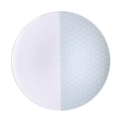 Prato Raso Tramontina Aquarius Em Porcelana Decorada 28 Cm