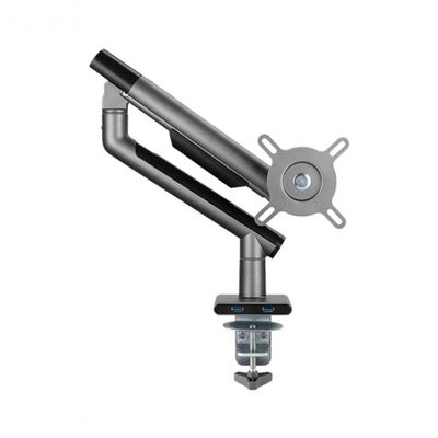 Suporte Articulado Para Monitor 17´´ A 32´´ Usb 3.0 Cinza - Sm-049c