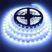 Espelho Decorativo 75x55 De Led Branco Orgânico Abstrado Com Fonte Bivolt Branca