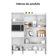 Kit Cozinha Compacta 5 Portas 160 Cm Isabel Branco Reajl Moveis Branco