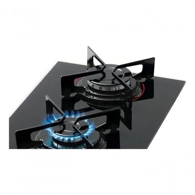 Fogão Cooktop Com Alimentação Gás Fischer Preto 2 Queimadores Bivolt
