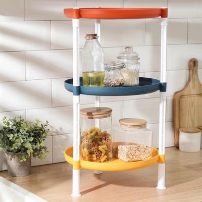 Estante Infantil Organizador Brinquedos Modular Multiuso Fruteira 4 Prateleiras Casa Sala Quarto