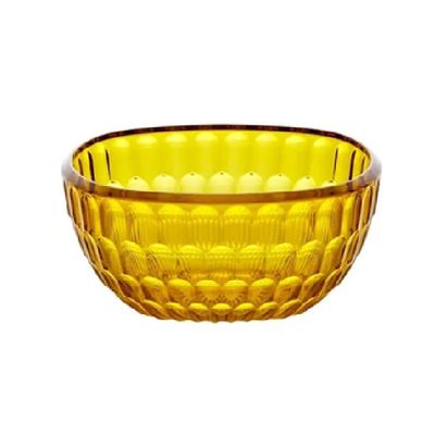 TIGELA BOWL GUZZINI EM ACRÍLICO VANITY TERRA 12CM SAFFRON YELLOW 129712TE281