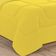 Kit Edredom + Jogo De Lençol Malha 100% Algodão Gran Moratta 6 Peças Queen - Amarelo/Amarelo
