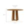 Mesa de Jantar Redonda com Tampo de MDF Isabela Ypê 117 cm