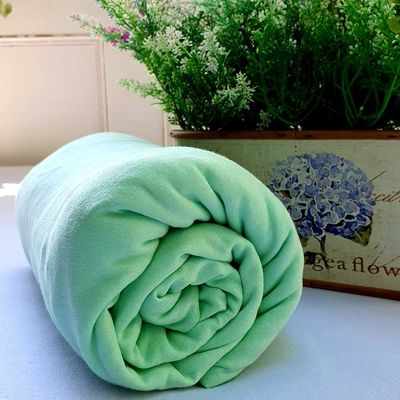 Lençol Avulso Malha 100% Algodão Casal Verde Linha Trento Camitália 1 peça Casal