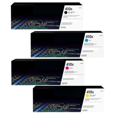 Kit 4 Toner Cf410x 410x Cf-410x M452dn M452dw M452nw M477fdn M477fdw Original