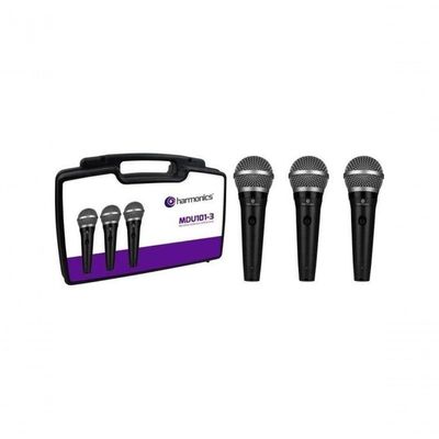 Kit De Microfone Harmonics Mdu101 Com 3 Microfones...